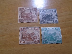 Malaya  # 49-52  used