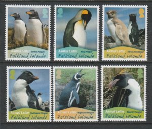 Falkland islands 2010 Penguins ( 60p ) UM/MNH SG 1174/9 