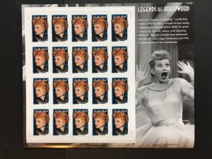 2001 sheet Legends of Hollywood: Lucille Ball Sc# 3523