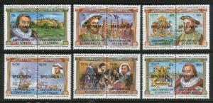 St. Vincent Grenadines 1983 British Monarch Kings & Queens Sailing Ship 'SPEC...