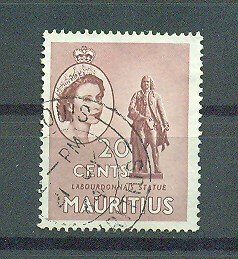 Mauritius sc# 257 (2) used cat value $.25