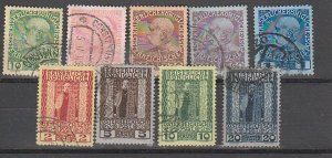 AUSTRIA-OFFICES IN TURKISH EMPIRE #46-54 USED COMPLETE