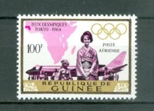 GUINEA 1965 OLYMPICS  #C65...MNH...$1.75