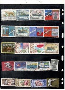 RUSSIA COLLECTION ON STOCK SHEET MINT/USED