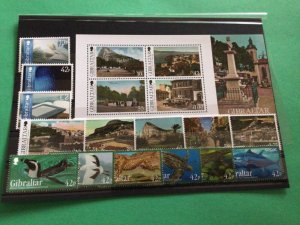 Gibraltar 2013 mint never hinged stamps  A15359