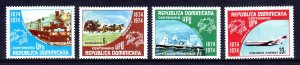 Dominican Republic - Scott #727-728, C220-C221 - MNH - SCV $5.05