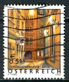 Austria 2002: Sc. # 1867; O/Used Single Stamp