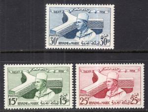 Morocco 25-27 MNH VF