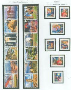 Great Britain #2947/2980 Mint (NH) Single (Complete Set)