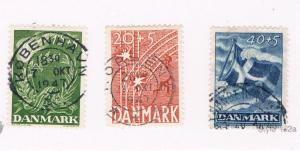 Denmark B15 17 Set Used (D0011)