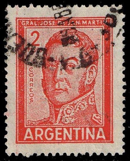 Argentina #692 Jose de San Martin; Used (0.25)