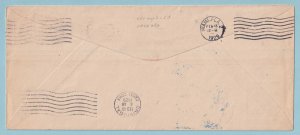CANAL ZONE UC1 ENVELOPE ENTIRE USED - 1929 FIRST FLIGHT COVER TO BROOKLYN - L885