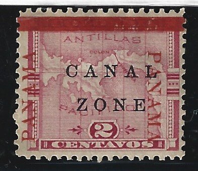 Canal Zone Scott #11 Mint 2c Overprints 2019 CV $6.50