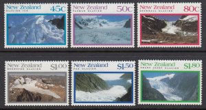 New Zealand 1104-9 Glaciers mnh