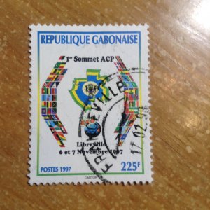 Gabon  # 903  Used