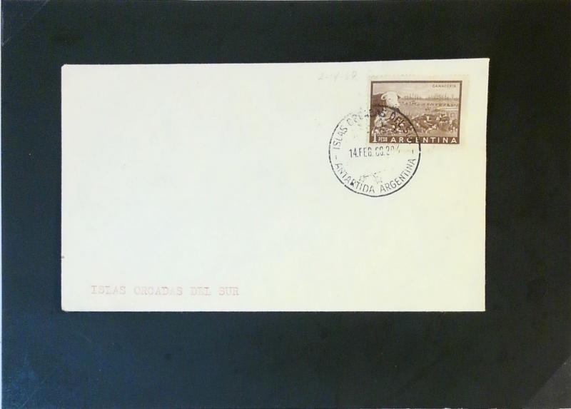 Argentina 1960 Base Orcadas Del Sur Antarctica Cover - Z3185