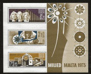 MALTA SC# B15a  FVF/MNH 1973