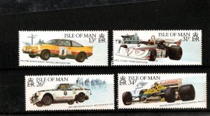 Isle of Man 1988 car racing Manx mint set (some yellowing on back)