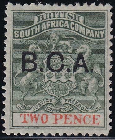 British Central Africa 1891-1895 SC 2 MLH