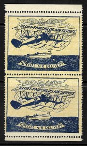 Canada #CL9 XF NH PAIR C$120.00 - Private Commercial Airways