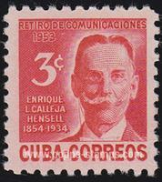 Cuba #515 Mint - 1954 3c. - Personalities, Postal, Workers