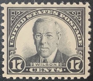 1925 Woodrow Wilson US Stamp #623 MNH
