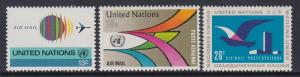 C19-21 United Nations 1974 Airmail MNH