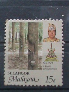 ​MALAYSIA-1986 AGRICULTURE   USED -6 STAMPS-#M26 VF- WE SHIP TO WORLD WIDE