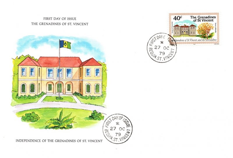 Saint Vincent, Worldwide First Day Cover