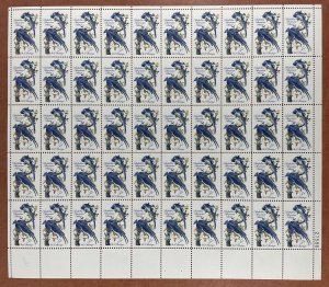 Scott 1241 AUDUBON - COLUMBIA JAYS Sheet of 50 US 5¢ Stamps MNH 1963