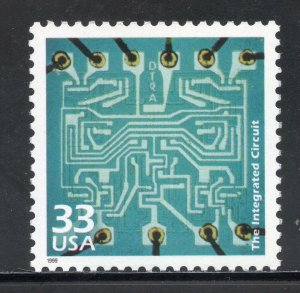 3188j ** THE INTEGRATED CIRCUIT ** U.S. Postage Stamp MNH *