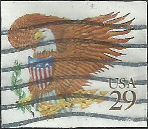 # 2595 USED EAGLE AND SHIELD    