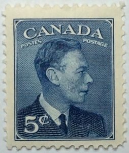 CANADA 1949 #288 King George VI with Postes-Postage - MNH