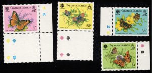 CAYMAN ISLANDS - Butterflies Expo 90 - SG713-716 CV £7