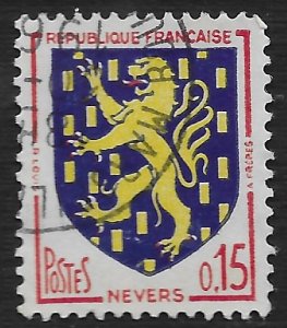 France #1042 15c Arms of Nevers