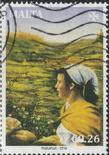 Malta, #1564  Used From 2016,  CV-$0.60