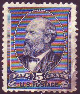 U.S. #216 Garfield USED