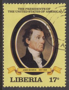 Liberia 904 American Presidents 1981