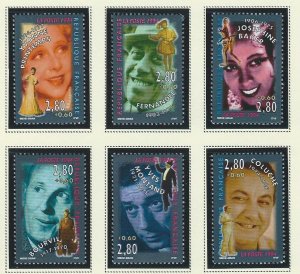 France    mnh Scott Cat # B656-B651