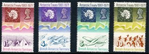 British Antarctic Territory 39-42 MH 1971