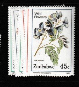 Zimbabwe SC 582-7 MNH (2gca)