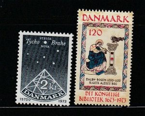 Denmark 524-525 Sets MNH Various