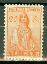 PT: St Thomas & Prince 301 mint CV $72.50