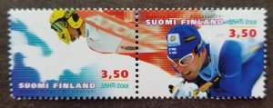 Finland Lahti FIS Nordic World Ski Championships 2001 Sport Games (stamp) MNH