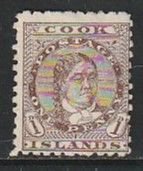 1898 Cook Islands - Sc 16 - used VF - 1 single - Queen Makea Takau