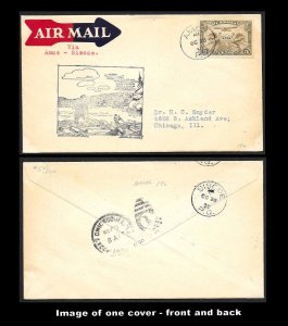 CANADA First Flight Covers (34) all early mostly Postmaster signed