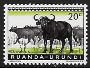 Ruanda-Urundi # 138 - Cape Buffalo - MNH.....{KZw4}