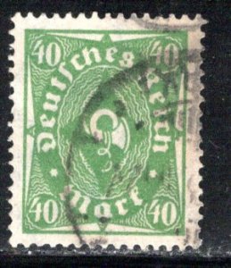 Germany Reich Scott # 193, used, exp h/s