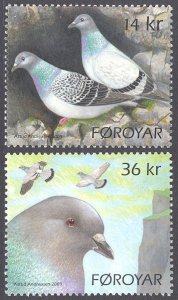 Faroe Islands 2009 Scott #520-521 Mint Never Hinged