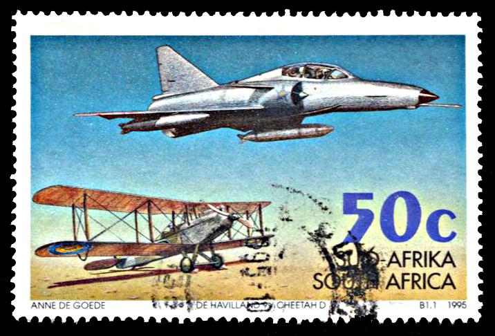 South Africa 906, used, 75th Anniversary South African Airforce